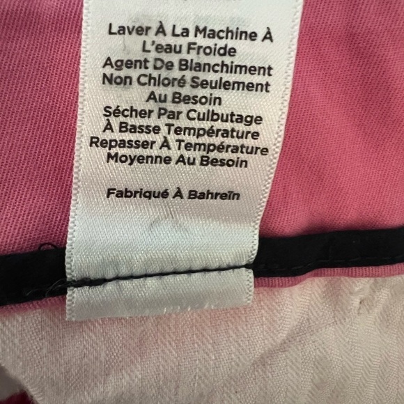 Talbots Perfect Shorts Size 10 Petite Pink Geranium Coastal Preppy Barbie - Picture 8 of 9